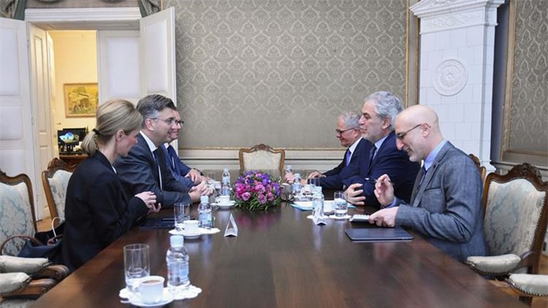 Plenković primio povjerenika EK Stylianidesa